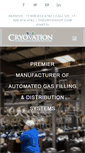 Mobile Screenshot of cryovation.com